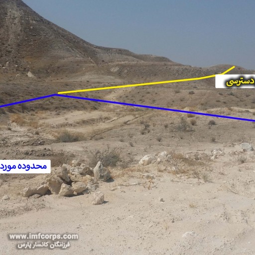 بازدید کارشناسان محترم منابع طبیعی شهرستان لامرد از معادن شرکت 2