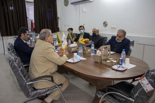 برگزاری جلسه رفع موانع تولید کارخانه اکسید منیزیم لامرد