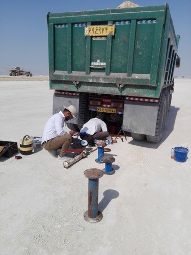 Perform a page load test on the Rock Fill layer