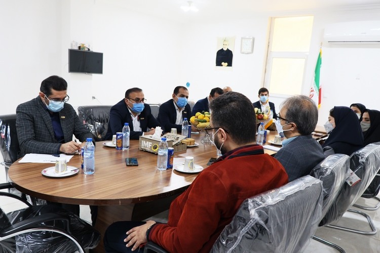 جلسه مشترک مدیر عامل شرکت صدر فردا (شستا) و مدیر عامل شرکت IMF