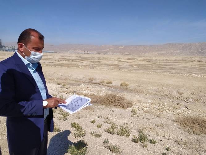 پایان عملیات زیر سازی و ایجاد بستر کارخانه