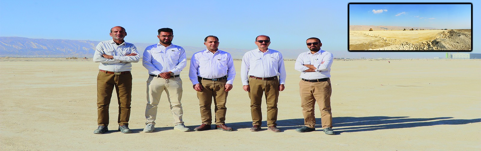 پایان عملیات زیر سازی و ایجاد بستر کارخانه